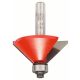 BOSCH 2608629379 Fazetovací fréza Expert 8 mm/D 44 mm/L 18,5 mm/G 61 mm