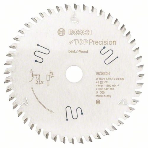 BOSCH 2608642387 Pilový kotouč Best for Multi Material 165 x 20 x 1,8 mm, 56