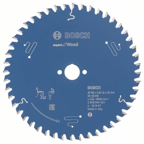 BOSCH 2608644031 Pilový kotouč Expert for Wood 180 x 20 x 2,6 mm, 48
