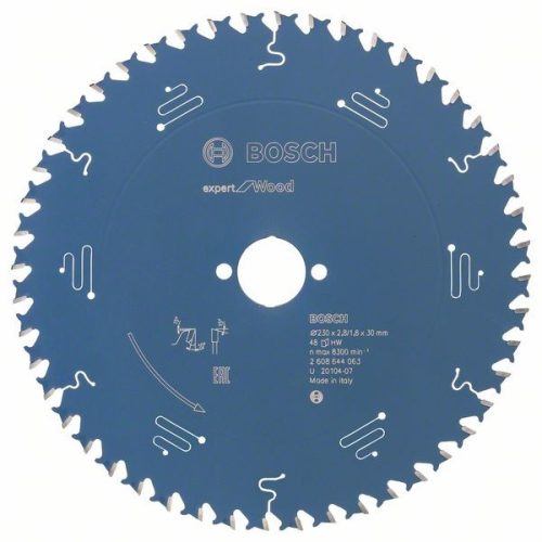BOSCH 2608644063 Pilový kotouč Expert for Wood 230 x 30 x 2,8 mm, 48