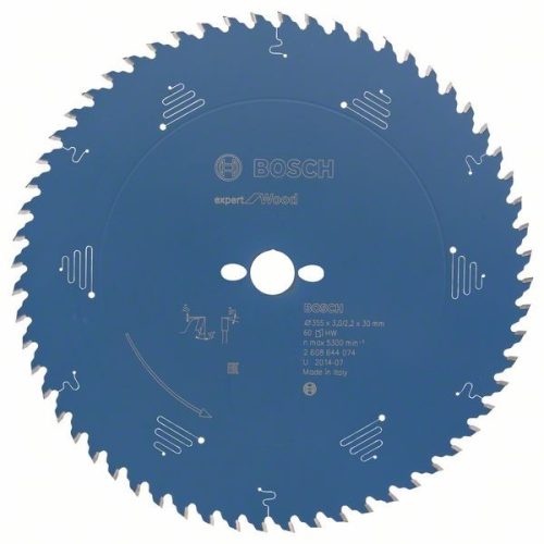 BOSCH 2608644074 Pilový kotouč Expert for Wood 355 x 30 x 3,0 mm, 60