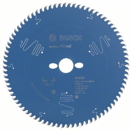 BOSCH 2608644091 Pilový kotouč Expert for Wood 260 x 30 x 2,8 mm, 80