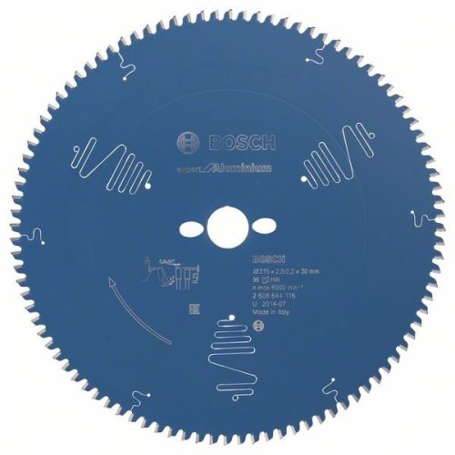 BOSCH 2608644116 Pilový kotouč Expert for Aluminium 315 x 30 x 2,8 mm, 96