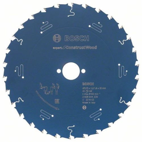 BOSCH 2608644339 Pilový kotouč Expert for Construct Wood 235x30 mm, 30