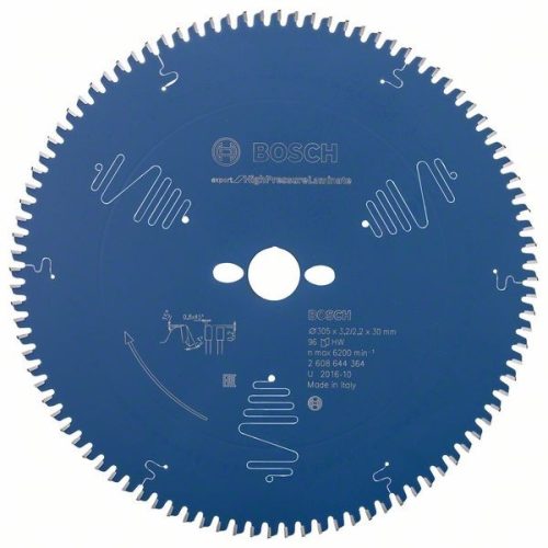 BOSCH 2608644364 Pilový kotouč Expert for High Pressure Laminate 305x30 mm, 96