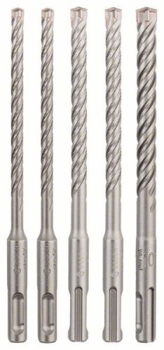 BOSCH 2608833911 5dílná sada vrtáků do kladiv SDS plus-5X, 6/6/8/8/10 mm