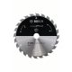 BOSCH 2608837676 Pilový kotouč Standard for Wood pro AKU pily 160×1,5×20mm, 24
