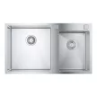 GROHE 31855SD0 Mosogató K700 90-S 860 x 500mm Rozsdamentes acél , csiszolt