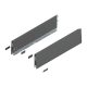 BLUM 470K6002S oldalfal MERIVOBOX K 600 mm, sotét szürke, OG-M
