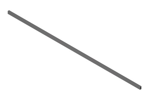 BLUM ZR4.1059U elülső reling MERIVOBOX, sötétszürke, OG-M
