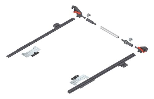BLUM ZS4.400MU oldalirányú stabilizáció MERIVOBOX, 270-400mm