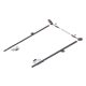 BLUM ZS4.650MU oldalirányú stabilizáció MERIVOBOX, 450-650mm
