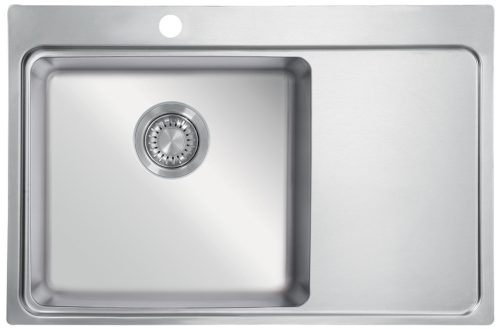 StrongSinks S3 Mosogató Nida 784, 784 x513 mm rozsdamentes acél, jobbos csepegt.