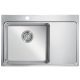 StrongSinks S3 Mosogató Nida 784, 784 x513 mm rozsdamentes acél, jobbos csepegt.