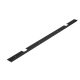 Spojovací lišta rohová/prodlužující pro PD 38 "0" radius délka 900 L/P černá mat