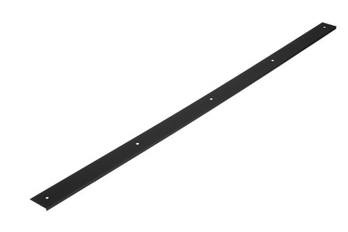 Ukončovací lišta pro pracovní desku 38mm "0" radius délka 900mm pravá černá mat