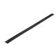 Ukončovací lišta pro pracovní desku 38mm "0" radius délka 900mm levá černá mat