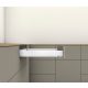 K-BLUM Merivobox N, 450 mm, 40 kg, fehér, csavar