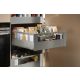 K-BLUM Merivobox E 600 mm, 40 kg, Indium szürke, belső, reling