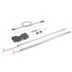 HETTICH 9305743 osvětlovací krycí profil pro AvanTech YOU nerezový, max 450mm