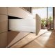 K-BLUM Merivobox E Boxcap 270 mm, 40 kg, fehér, csavar