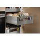 K-BLUM Merivobox E Boxcap 270 mm, 40 kg, Indium szürke, belső, reling