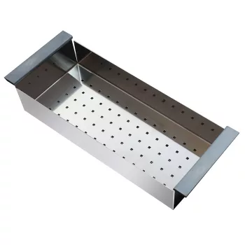   StrongSinks S3 kiegészítő, nemesacél/műanyag csepegtető tálca