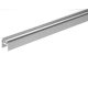 SEVROLL 05749 felső vezető profil Simple/Blue 2m (RL: 18mm) fekete matt