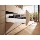 BLUM set Merivobox E reling 450mm 40kg fehér