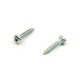 Csavar 2,5x10mm félgömb alakú fej PZ cink fehér