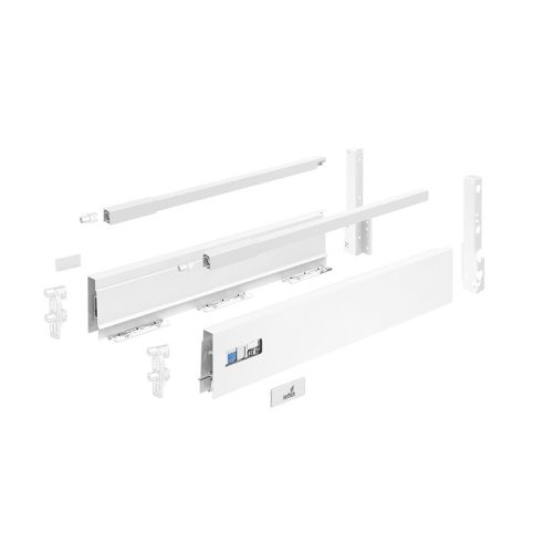HETTICH 9307237 Atira flexi szett komplett 260/176 fehér reling előlaprögzítő