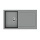 StrongSinks S3 Gránit mosogató ZALA 860,860 x 500mm,csepegtetővel, szürke