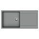 StrongSinks S3 Gránit mosogató ZALA 1000,1000 x 500mm,csepegtetővel,szürke