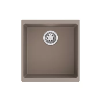   StrongSinks S3 Gránit mosogató Hron 430,430x460mm,csepegtető nélkül,barna