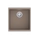 StrongSinks S3 Gránit mosogató Hron 430,430x460mm,csepegtető nélkül,barna