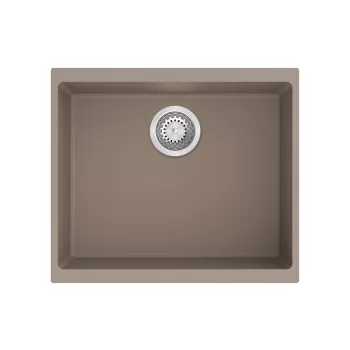   StrongSinks S3 Gránit mosogató Hron 530,530x460mm,csepegtető nélkül,barna