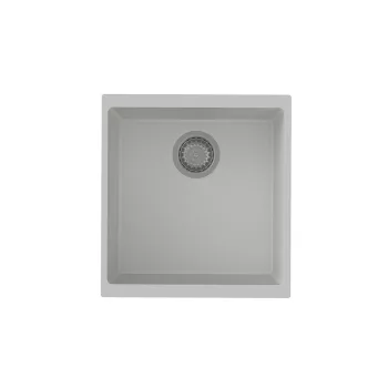   StrongSinks S3 Gránit mosogató Hron 430,430x460mm,csepegtető nélkül,fehér