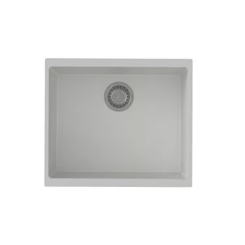   StrongSinks S3 Gránit mosogató Hron 530, 530x460mm,csepegtető nélkül,fehér