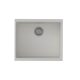 StrongSinks S3 Gránit mosogató Hron 530, 530x460mm,csepegtető nélkül,fehér