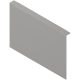 BLUM ZC7A0P0C Ambia-line fa hátlapi adapter LBX/MVX C indium szürke IG-M