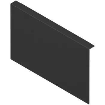   BLUM ZC7A0U0C Ambia-line fa hátlapi adapter LBX/MVX C szén fekete CS-M