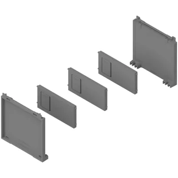   BLUM ZC7B0100S Ambia-line palackkészlet LBX/MVX  indium szürke IG-M