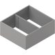 BLUM ZC7F300RSU Ambia-line  keret LBX/MVX-hez, NL=270/242 indium szürke IG-M