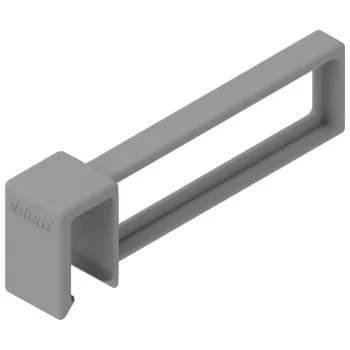   BLUM ZC4U10F0 Ambia-line hosszir. oszt. MVX keresztir. korláthoz, szürke IG-M