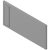 BLUM ZC7Q0P0FS Ambia-line keresztirányú osztás LBX/MVX(ZC7F400RSP) indium szürke