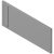 BLUM ZC7Q0U0FS Ambia-line keresztirányú osztás LBX/MVX(ZC7F300RSU) indium szürke