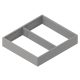 BLUM ZC7S300RSU Ambia-line kerethez LBX/MVX-hez, NL=270/242 indium szürke IG-M