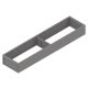 BLUM ZC7S450RS1 Ambia-line kerethez LBX/MVX-hez, NL=450/100 indium szürke IG-M