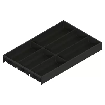   BLUM ZC7S500BS3 Ambia-line evőeszközös fiók LBX/MVX, NL=500/300 szén fekete CS-M