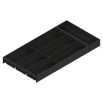   BLUM ZC7S600BS3 Ambia-line evőeszközös fiók LBX/MVX, NL=600/300 szén fekete CS-M